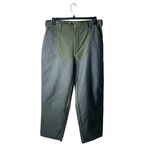 LL Bean Two Toned Pants Mens 36 Flat Front Nylon Outdoor Hiking Casual Preppy
